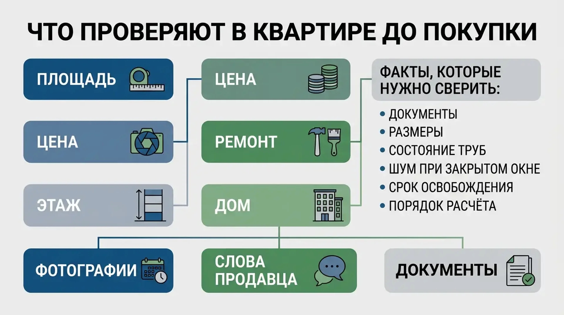 Что проверяют в квартире до покупки